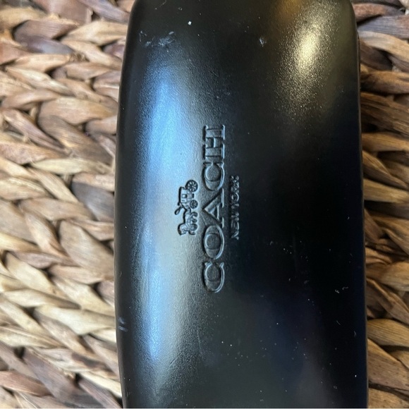 Pair of Coach Signature Eyeglass Cases Brown with Monogram and Black main image 7